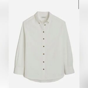 Madewell Oversized Brushed Oxford button up shirt